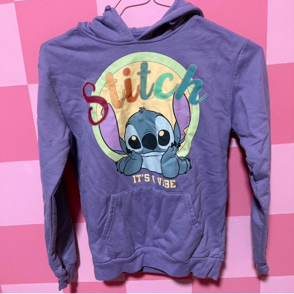 Disney Stitch Hoodie - Purple